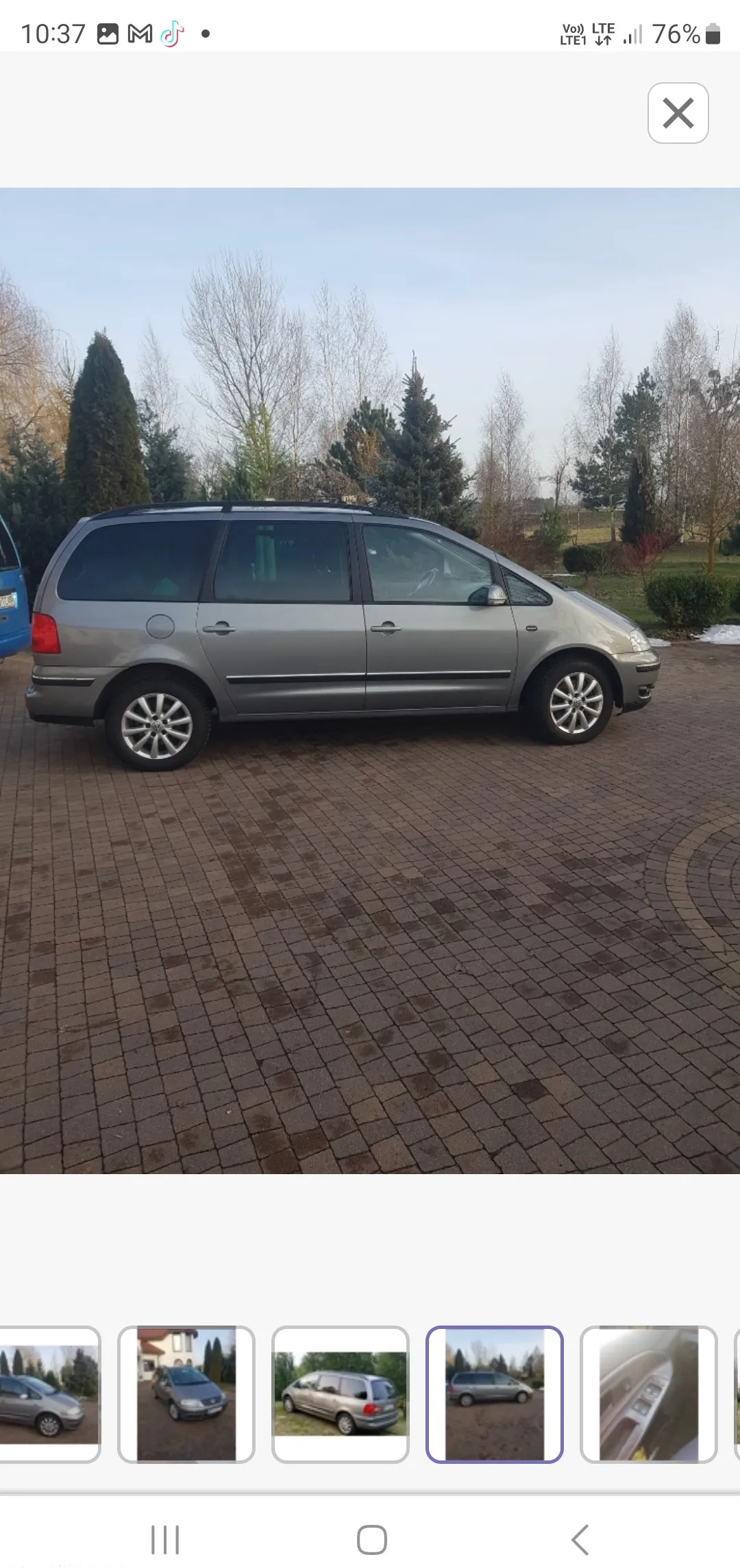 Volkswagen Sharan cena 19500 przebieg: 272000, rok produkcji 2005 z Jarosław małe 232